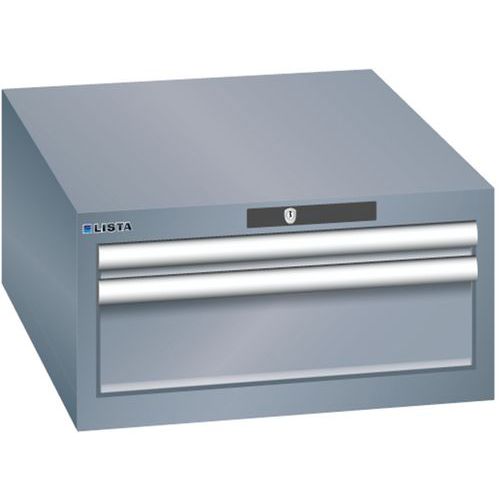 Armoires à Tiroirs Gris 564x725x283 Avec 2 Tiroirs 75kg