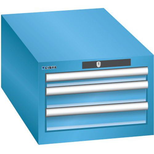 Armoire Bleu Clair 411x725x283 Avec 3 Tir. 75kg _ 78.435.010