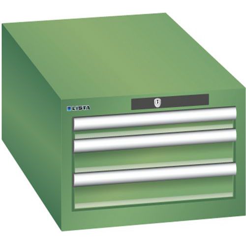 Armoire Vert 411x725x283 Avec 3 Tir. 75kg _ 78.435.030