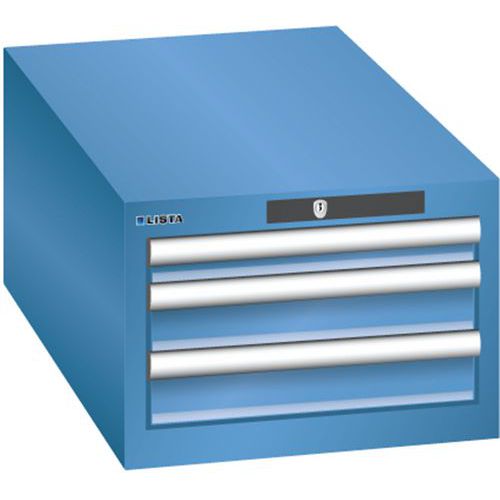 Armoire Bleu Cap. 411x725x283 Avec 3 Tir. 75kg _ 78.435.040