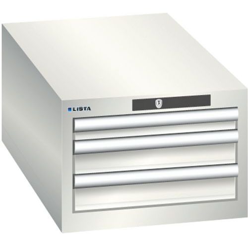 Armoire Blanc Gris 411x725x283 Avec 3 Tir. 75kg _ 78.435.180