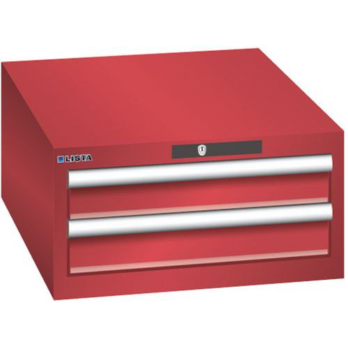 Armoire Rouge 564x725x283 Avec 2 Tir. 75kg _ 78.499.070