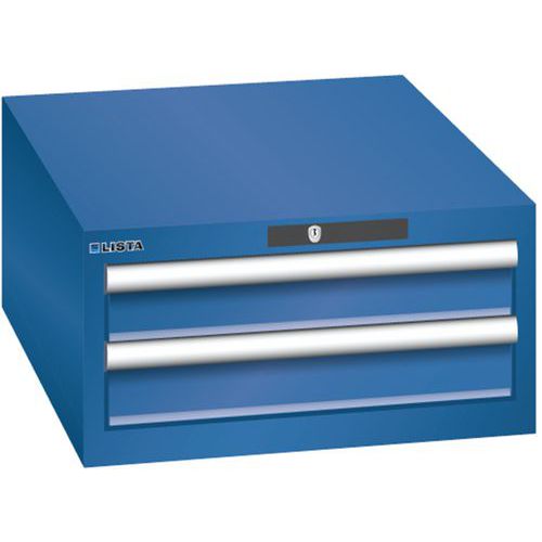 Armoire Bleu Gent. 564x725x283 Avec 2 Tir. 75kg _ 78.499.090