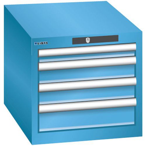 Armoire Bleu Clair 411x572x383 Avec 4 Tir. 75kg _ 78.410.010