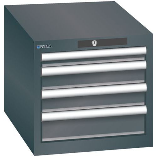 Armoire Noir 411x572x383 Avec 4 Tir. 75kg _ 78.410.060