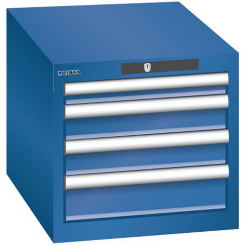 Armoire Bleu Gent. 411x572x383 Avec 4 Tir. 75kg _ 78.410.090