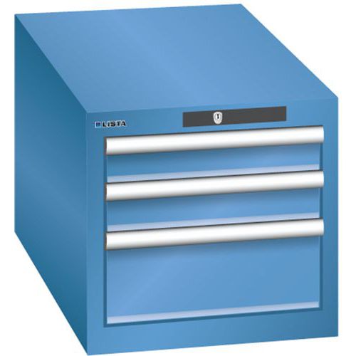 Armoire Bleu Cap. 411x725x383 Avec 3 Tir. 75kg _ 78.437.040