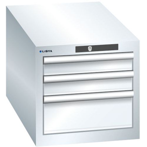 Armoire Blanc Pur 411x725x383 Avec 3 Tir. 75kg _ 78.437.110