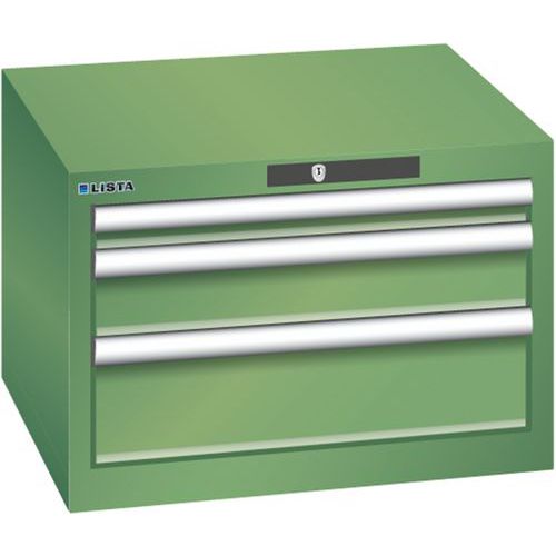 Armoire Vert 564x572x383 Avec 3 Tir. 75kg _ 78.469.030