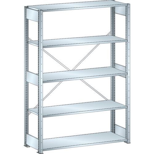 Rayonnage Galvanisé Dpt 1300x400x2000mm Capacité 220 Kg