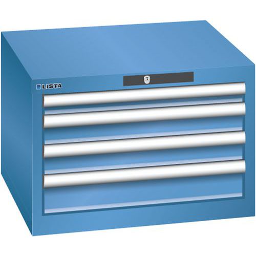 Armoire Bleu Cap. 564x572x383 Avec 4 Tir. 75kg _ 78.471.040