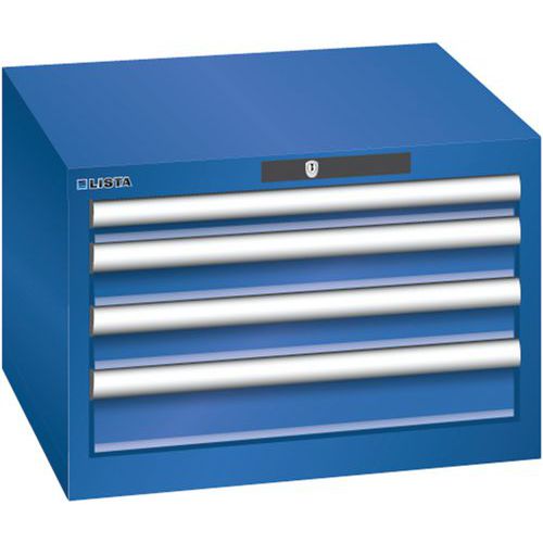 Armoire Bleu Sécu. 564x572x383 Avec 4 Tir. 75kg _ 78.471.100