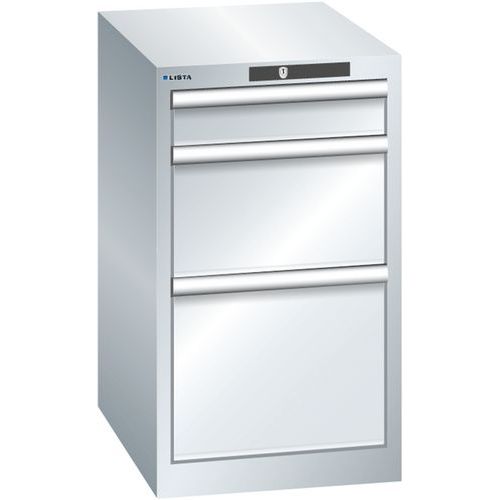 Armoire Gris Clair 411x572x700 Avec 3 Tir. 75kg _ 78.418.020