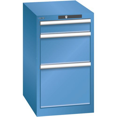 Armoire Bleu Cap. 411x572x700 Avec 3 Tir. 75kg _ 78.418.040