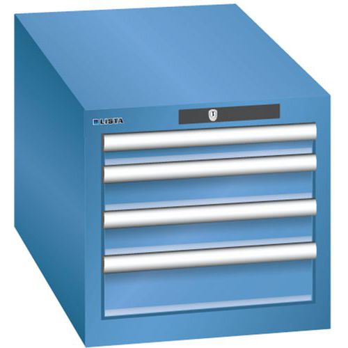 Armoire Bleu Cap. 411x725x383 Avec 4 Tir. 75kg _ 78.441.040