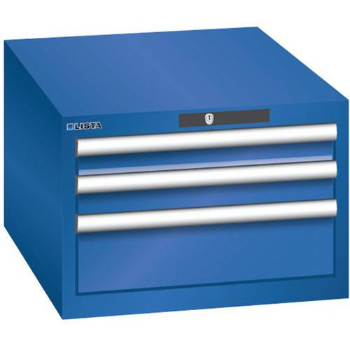 Armoire Bleu Sécu. 564x725x383 Avec 3 Tir. 75kg _ 78.505.100