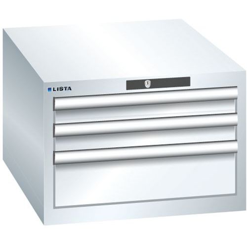 Armoire Blanc Pur 564x725x383 Avec 3 Tir. 75kg _ 78.505.110