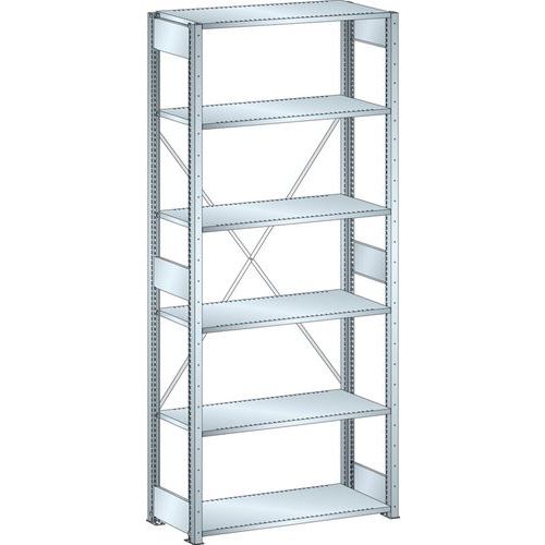 Rayonnage Galvanisé Dpt 1000x500x2500mm Capacité 160 Kg