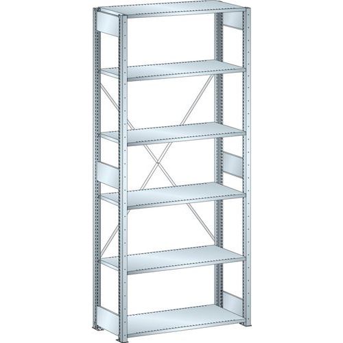 Rayonnage Galvanisé Dpt 1000x600x2500mm Capacité 160 Kg