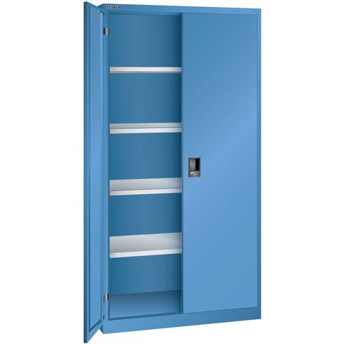 Armoire Bleu Cap. 1000x400x1950 Avec 4 Rayons Amo.