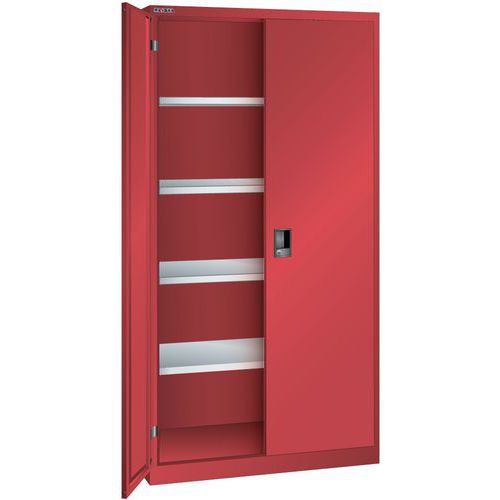 Armoire Rouge 1000x400x1950 Avec 4 Rayons Amo. _ 60.418.070