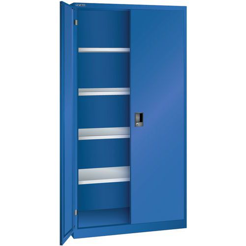 Armoire Bleu Sécu. 1000x400x1950 Avec 4 Rayons Amo.