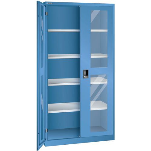 Armoire Bleu Cap. 1000x400x1950 Avec 4 Rayons Amo.