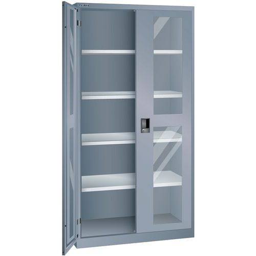 Armoire Gris 1000x400x1950 Avec 4 Rayons Amo. _ 62.201.050
