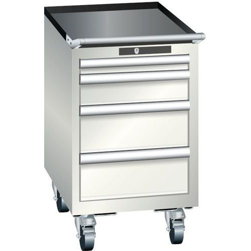 Armoire Blanc Gris 411x572x723 Avec 4 Tir. 75kg _ 78.423.180