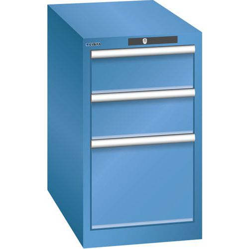 Armoire Bleu Cap. 411x725x700 Avec 3 Tir. 75kg _ 78.447.040