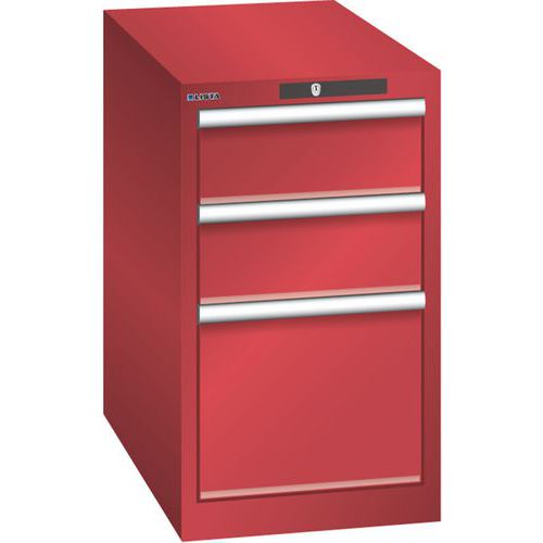 Armoire Rouge 411x725x700 Avec 3 Tir. 75kg _ 78.447.070