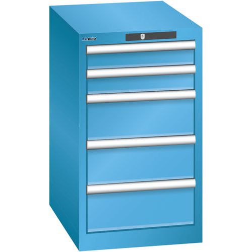 Armoire Bleu Clair 411x572x700 Avec 5 Tir. 75kg _ 78.420.010