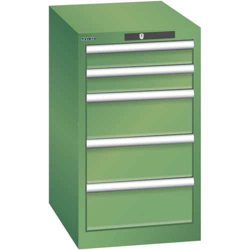 Armoire Vert 411x572x700 Avec 5 Tir. 75kg _ 78.420.030