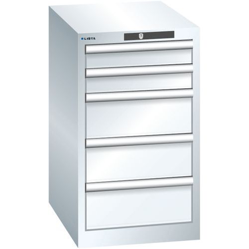 Armoire Blanc Pur 411x572x700 Avec 5 Tir. 75kg _ 78.420.110