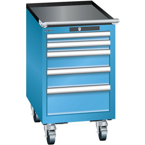 Armoire Bleu Clair 411x572x723 Avec 5 Tir. 75kg _ 78.425.010