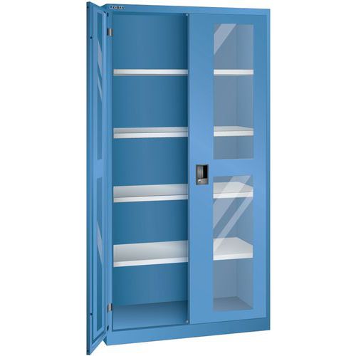 Armoire Bleu Cap. 1000x500x1950 Avec 4 Rayons Amo.