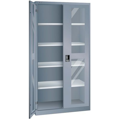 Armoire Gris 1000x500x1950 Avec 4 Rayons Amo. _ 62.202.050
