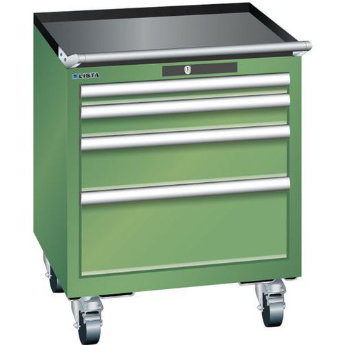 Armoire Vert 564x572x723 Avec 4 Tir. 75kg _ 78.489.030