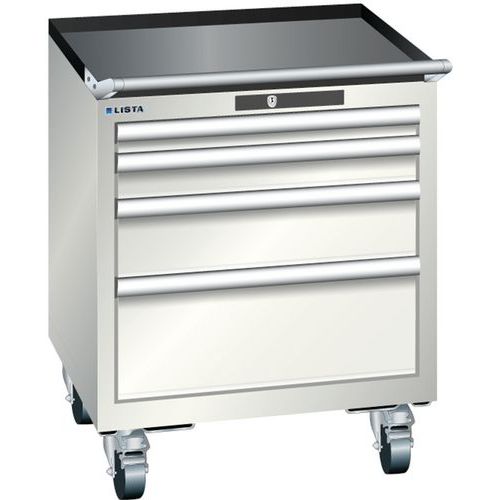 Armoire Blanc Gris 564x572x723 Avec 4 Tir. 75kg _ 78.489.180