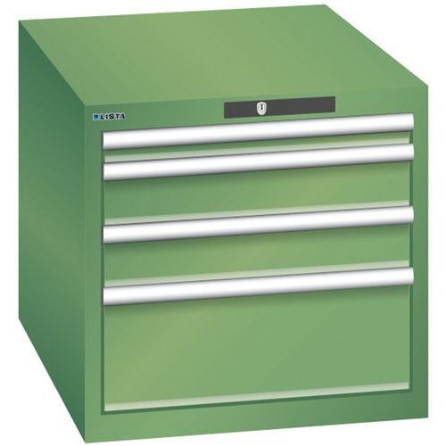 Armoire Vert 564x725x533 Avec 4 Tir. 75kg _ 15.009.030