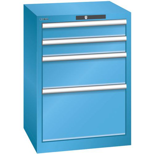 Armoire Bleu Clair 564x572x800 Avec 4 Tir. 75kg _ 78.289.010