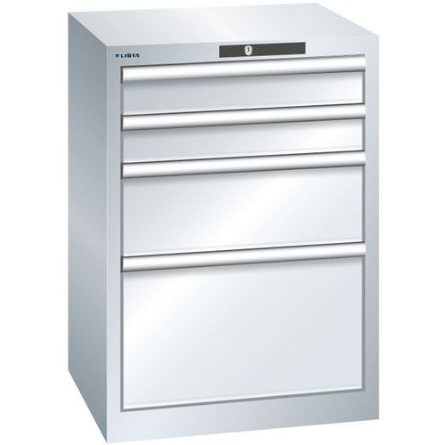 Armoire Gris Clair 564x572x800 Avec 4 Tir. 75kg _ 78.289.020