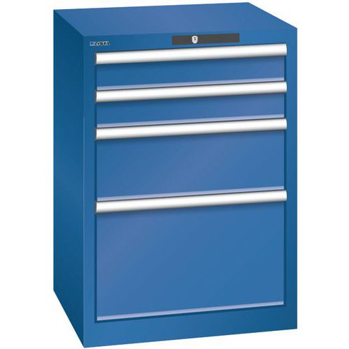 Armoire Bleu Gent. 564x572x800 Avec 4 Tir. 75kg _ 78.289.090