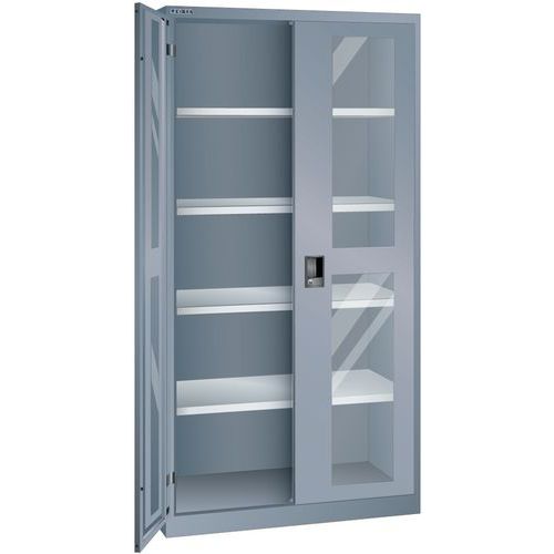 Armoire Gris 1000x580x1950 Avec 4 Rayons Amo. _ 60.333.050