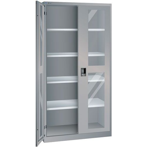 Armoire Gris Pigeon 1000x580x1950 Avec 4 Rayons Amo.