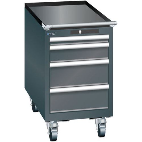 Armoire Noir 411x725x723 Avec 4 Tir. 75kg _ 78.453.060