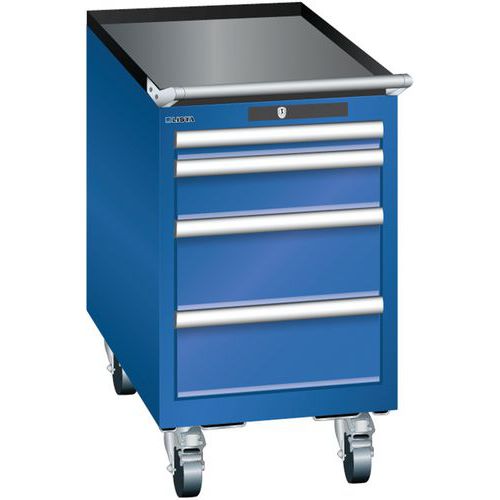 Armoire Bleu Sécu. 411x725x723 Avec 4 Tir. 75kg _ 78.453.100