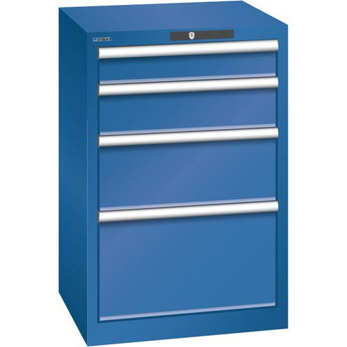 Armoire Bleu Gent. 564x572x850 Avec 4 Tir. 75kg _ 79.380.090