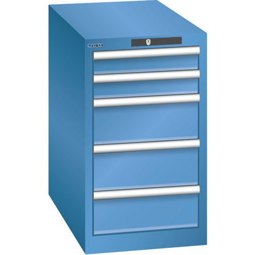 Armoire Bleu Cap. 411x725x700 Avec 5 Tir. 75kg _ 78.449.040