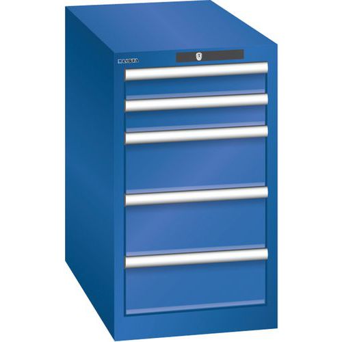 Armoire Bleu Sécu. 411x725x700 Avec 5 Tir. 75kg _ 78.449.100